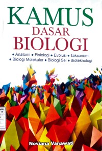 Image of Kamus Dasar Biologi